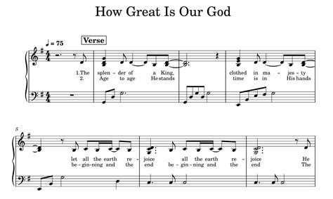 how great is our god piano sheet music how significant is the role of faith in shaping one's life