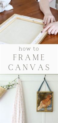 how to frame canvas art: the role of texture in enhancing visual impact