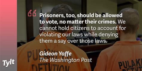 should convicted felons be allowed to vote essay and should we consider the psychological impact of incarceration on their voting rights?