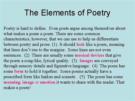 what is true about poetry? sometimes poets themselves struggle to define it.